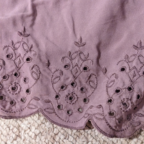 MOSSIMO mauve strapless romper, size M - Picture 5 of 7